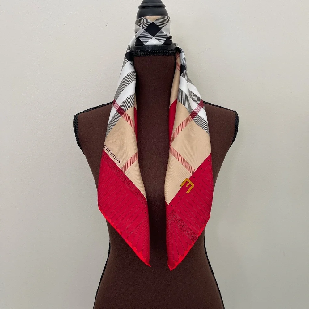 Burberry Silk Scarf